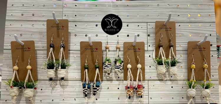 Plant Hanger Earrings