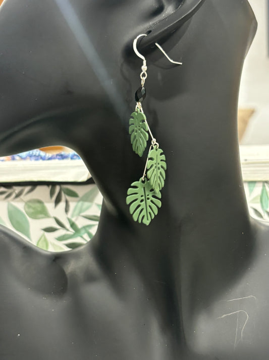 Monstera Leaf Dangles